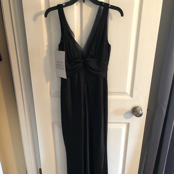 Allen Schwartz Black Evening Gown - Picture 7 of 8